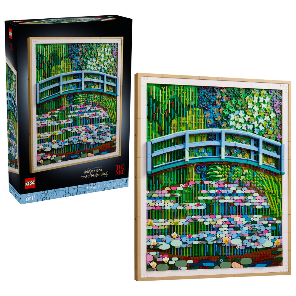 Lego Art Monet Water Lilies